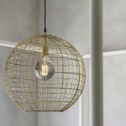 Lampa z drutu Corby PR Home blog