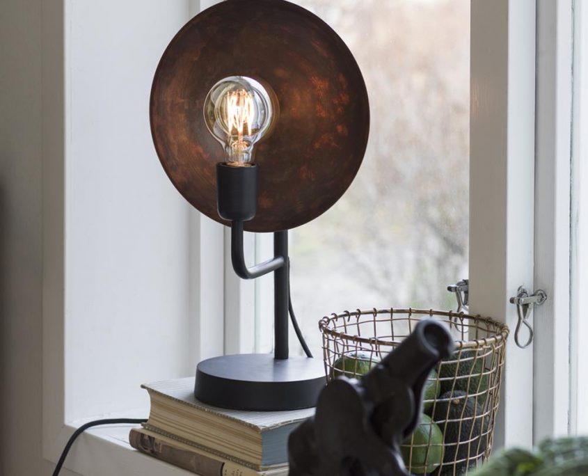 Lampa industrialna vintage Uptown rdzawa