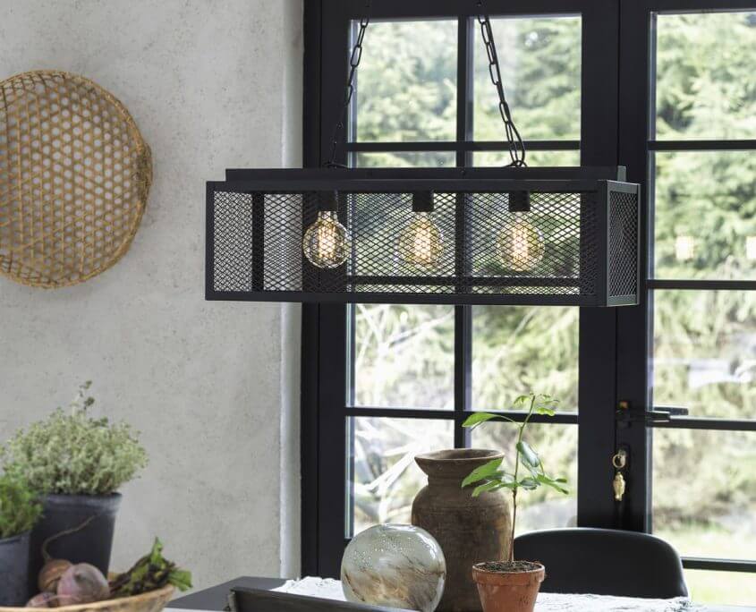 Lampa loft vintage Grid