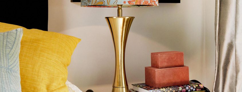 Cylindryczny abazur Scarlett na lampe stolowa lub wiszaca