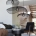 Kompozycja lamp wiszacych w salonie - druciane lampy Vivi PR Home
