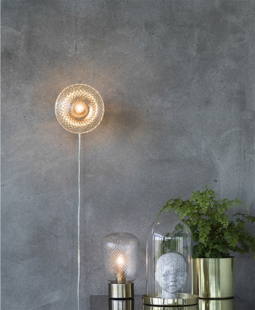 Szklane lampy mid century modern Juliette PR Home