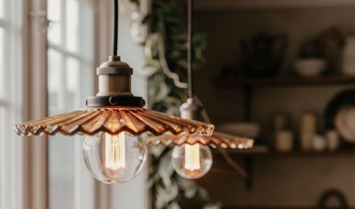Lampy wiszące stożki