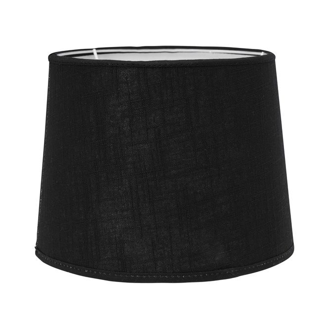 Duży czarny abażur do lampy stojącej 50cm Sofia