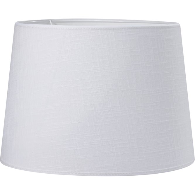 Duży biały abażur do lampy stojącej 50cm Sofia