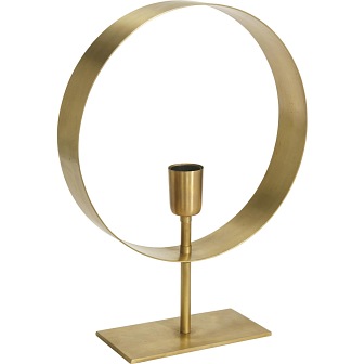 Nowoczesna lampa stołowa Atmosphere złota 41cm