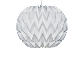 Duża lampa kula plisowana Le Klint model 153