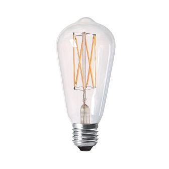 Żarówka dekoracyjna Edison LED E27 65mm, 4W