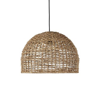 Ażurowa wiklinowa lampa wisząca Cebu 36cm