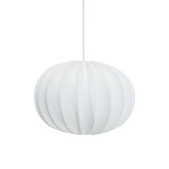 zdjęcie Biała lampa abażurowa Hilma Jersey
