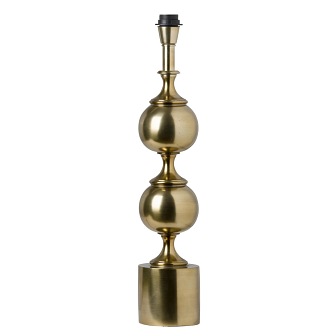 Klasyczna lampa stołowa Deborah mosiądz (podstawa)