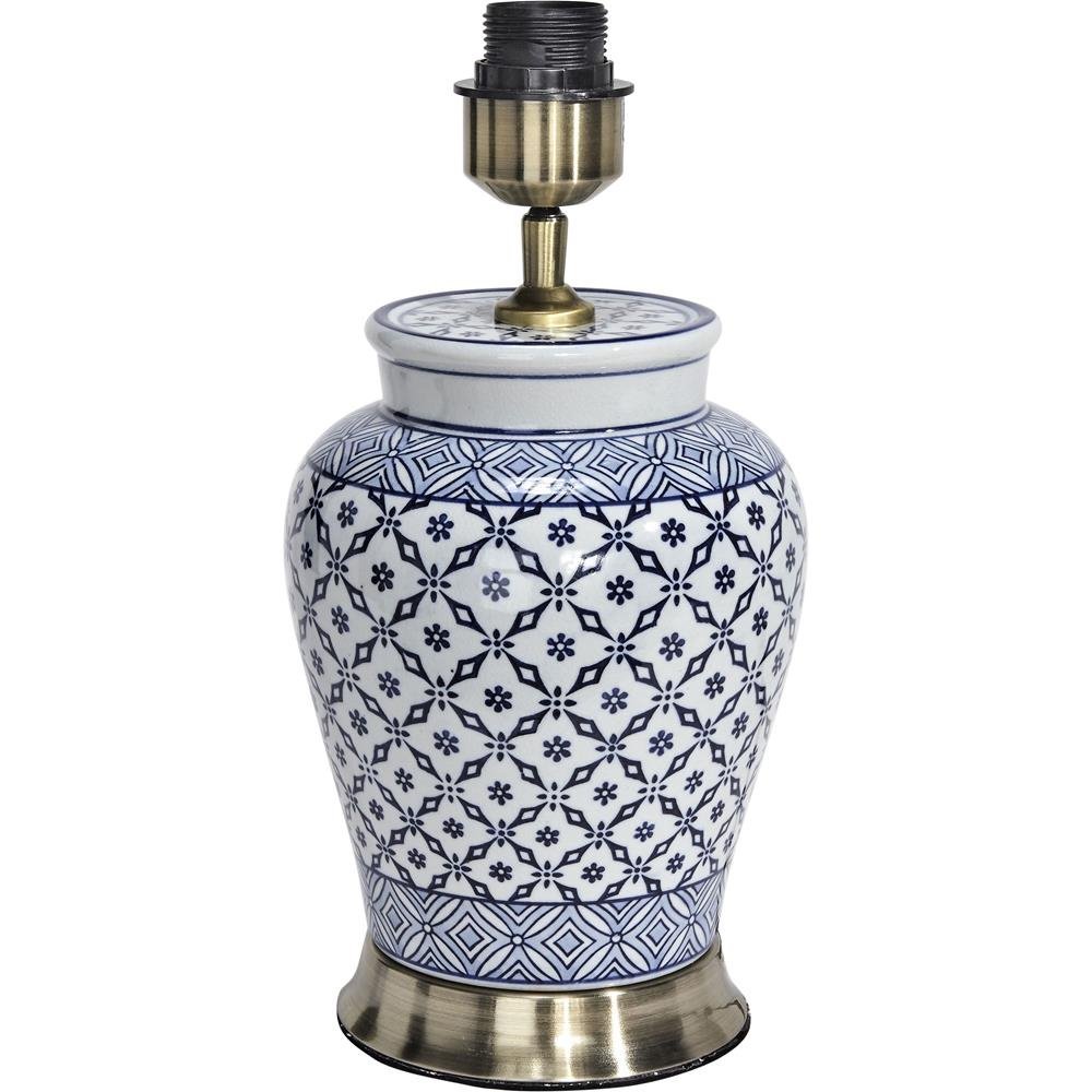 Ceramiczna Lampa Stołowa Mi 51cm Niebieska